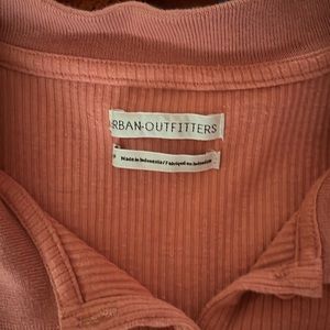 Ribbed button down Urban Outfitters top